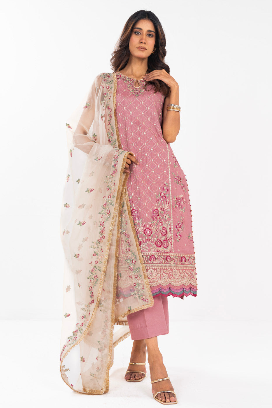 RTS | SHIRT, TROUSER & DUPATTA
