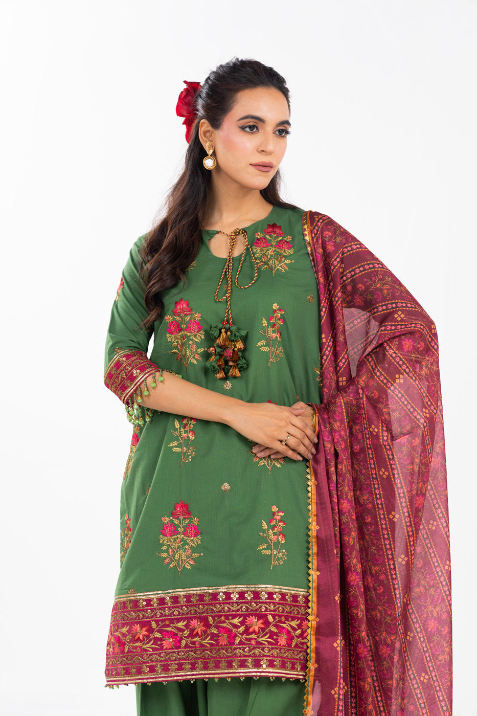 RTS | SHIRT, TROUSER & DUPATTA