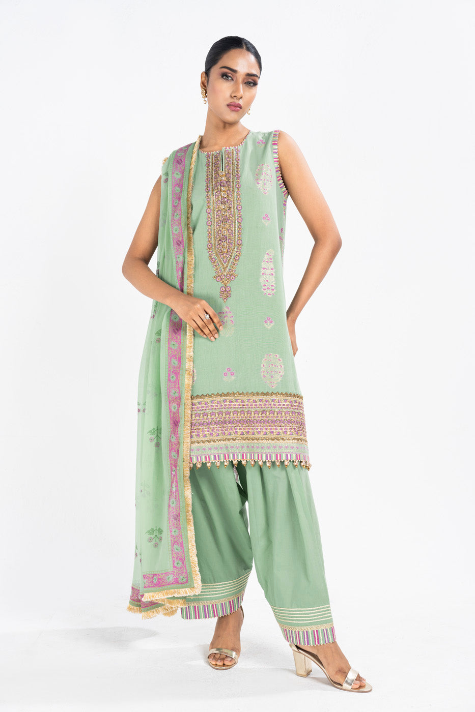 RTS | SHIRT, TROUSER & DUPATTA