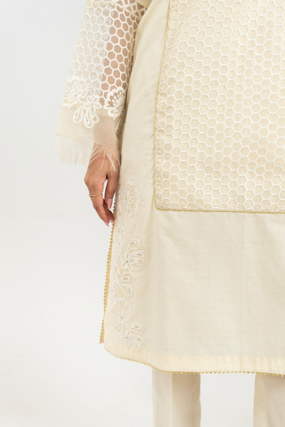 Stitched - Embroidered Yarn Dyed Outfit