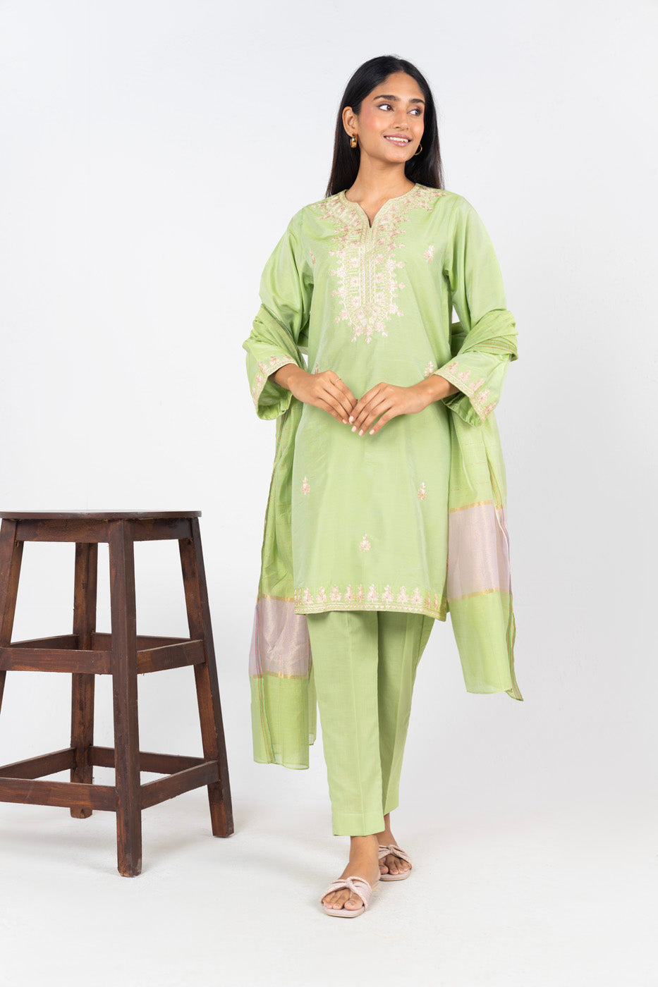 RTW | SHIRT/DUPATTA