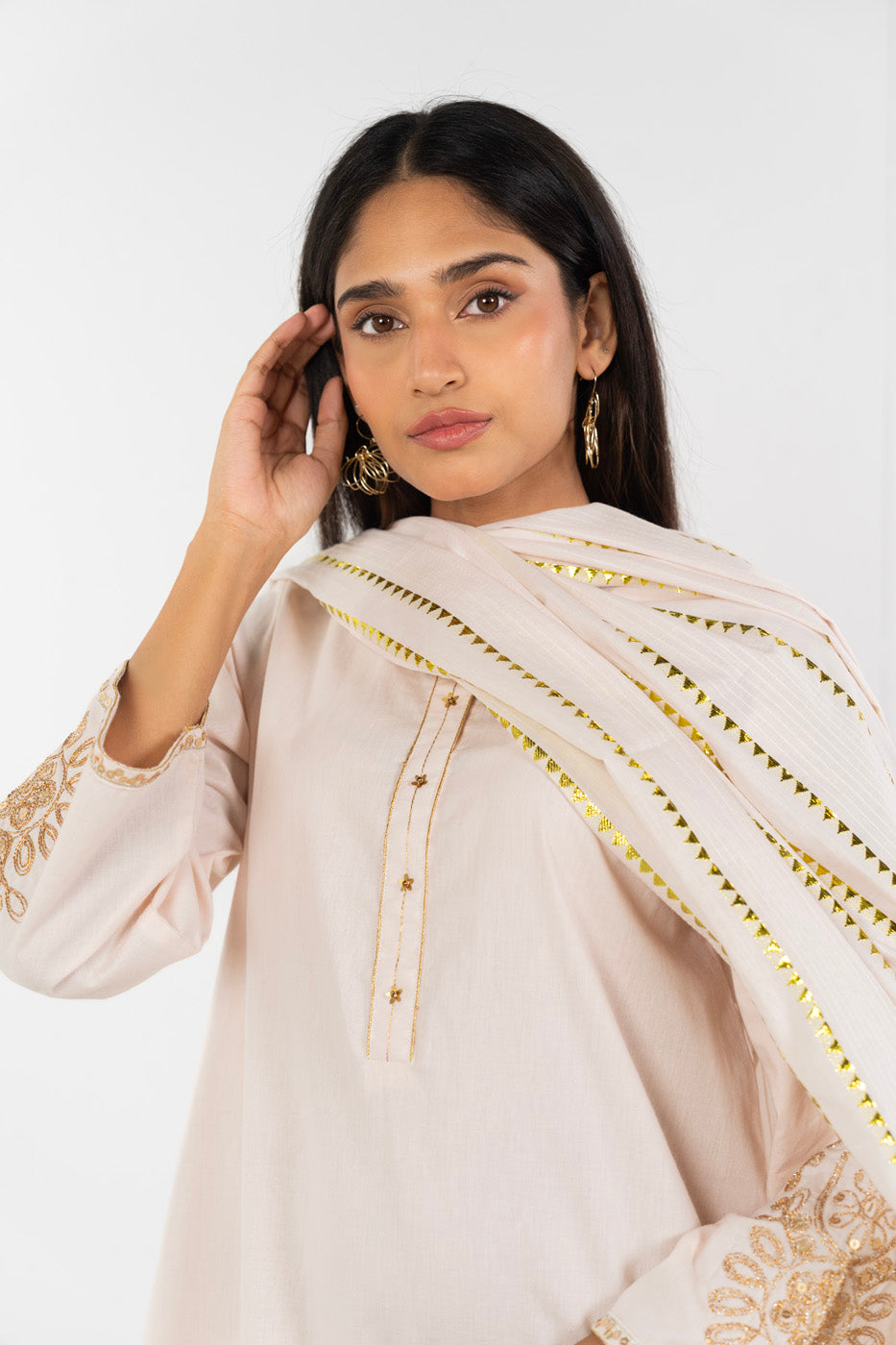 RTW | SHIRT & DUPATTA