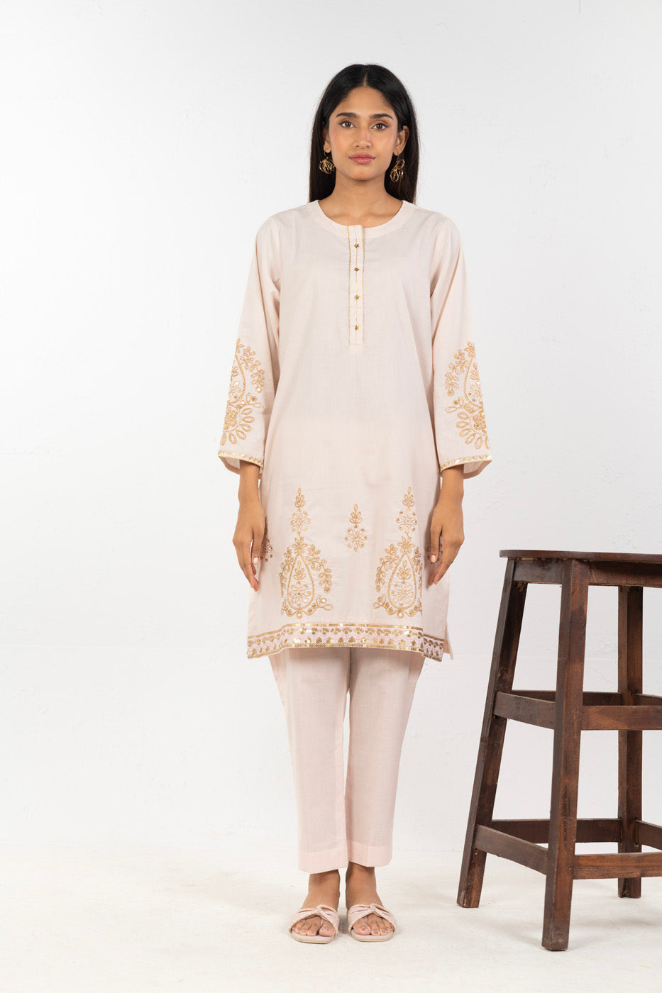 RTW | SHIRT & DUPATTA