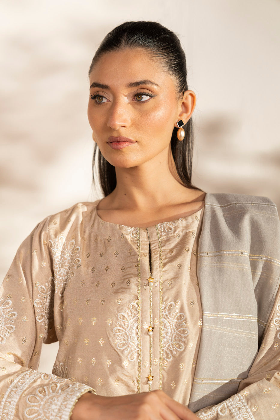 RTW | SHIRT & DUPATTA