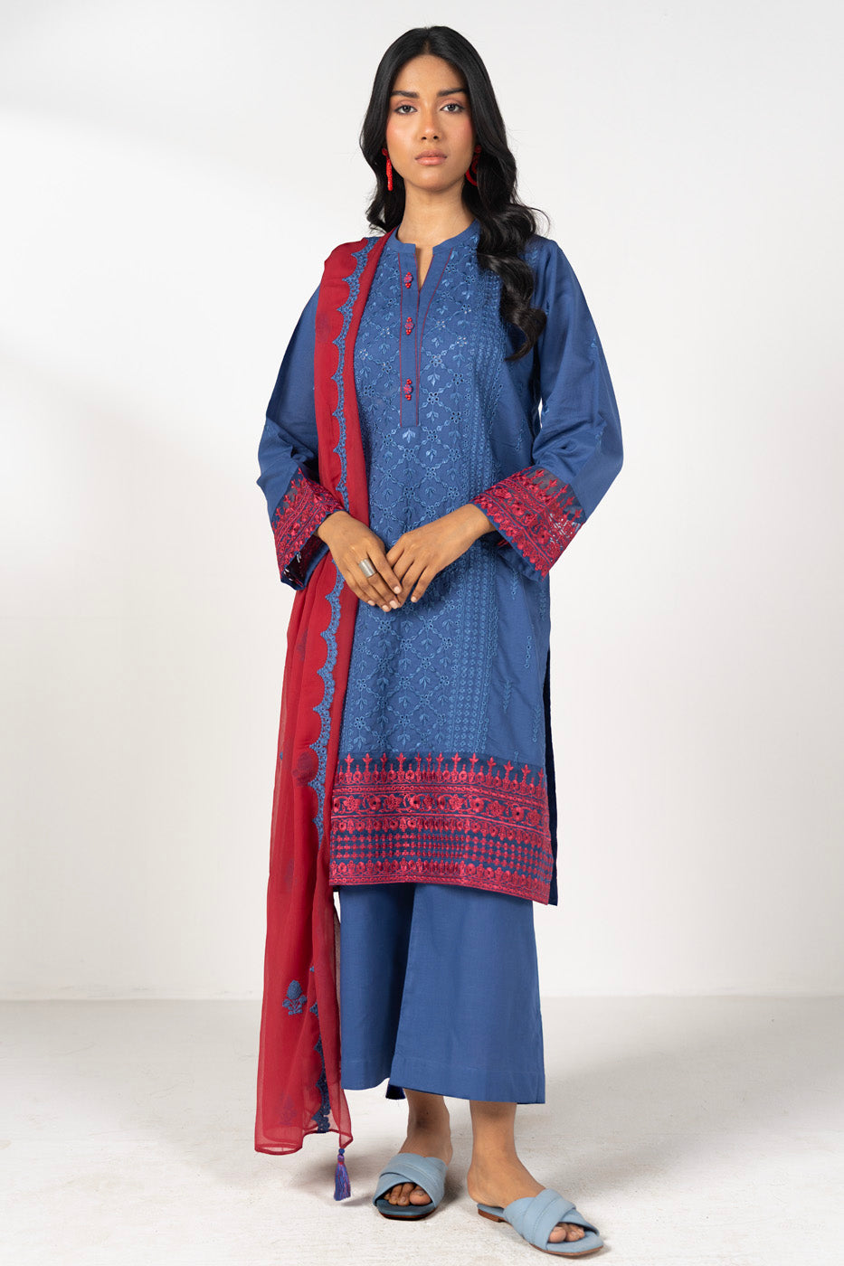 RTW | SHIRT, TROUSER & DUPATTA