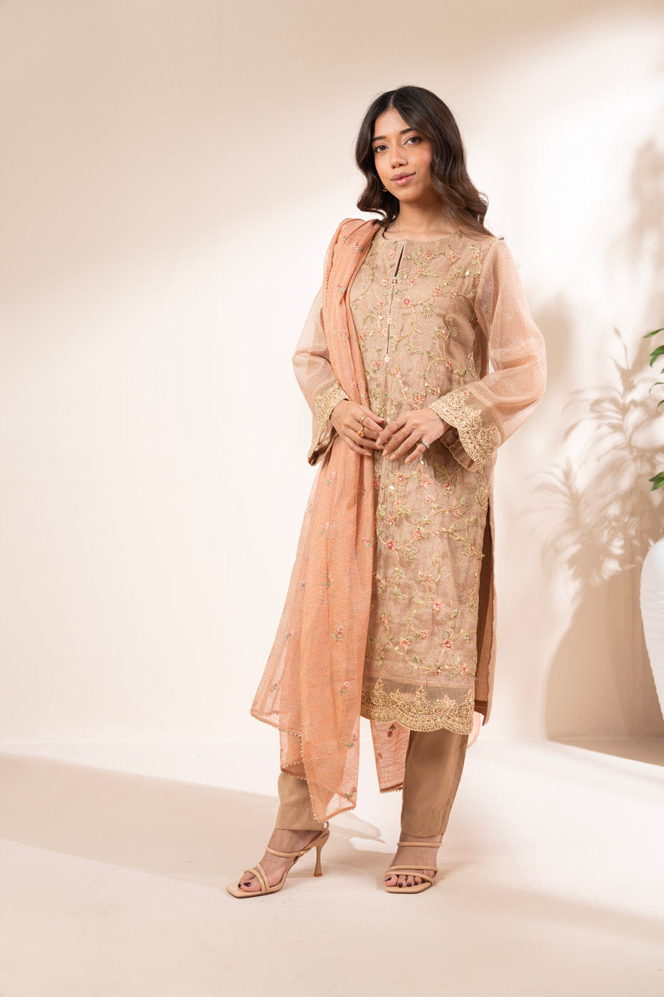 RTW | SHIRT, TROUSER & DUPATTA