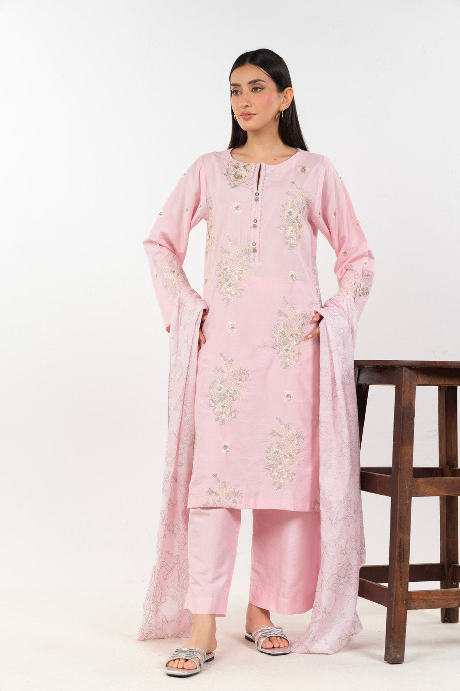 RTW  | SHIRT, CULOTTE & DUPATTA