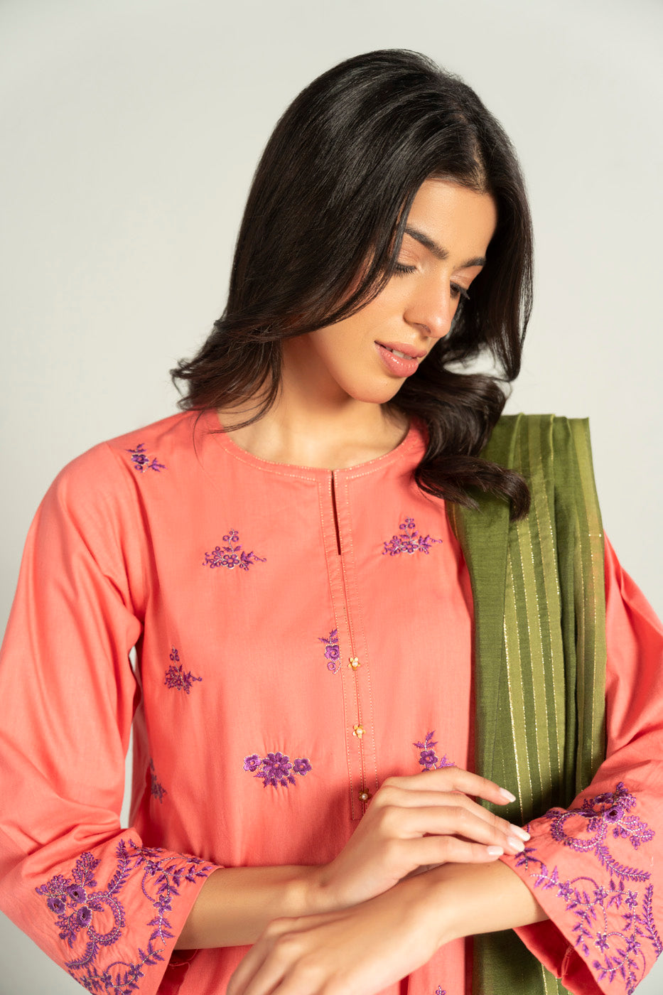 RTW | SHIRT, CULOTTE & DUPATTA