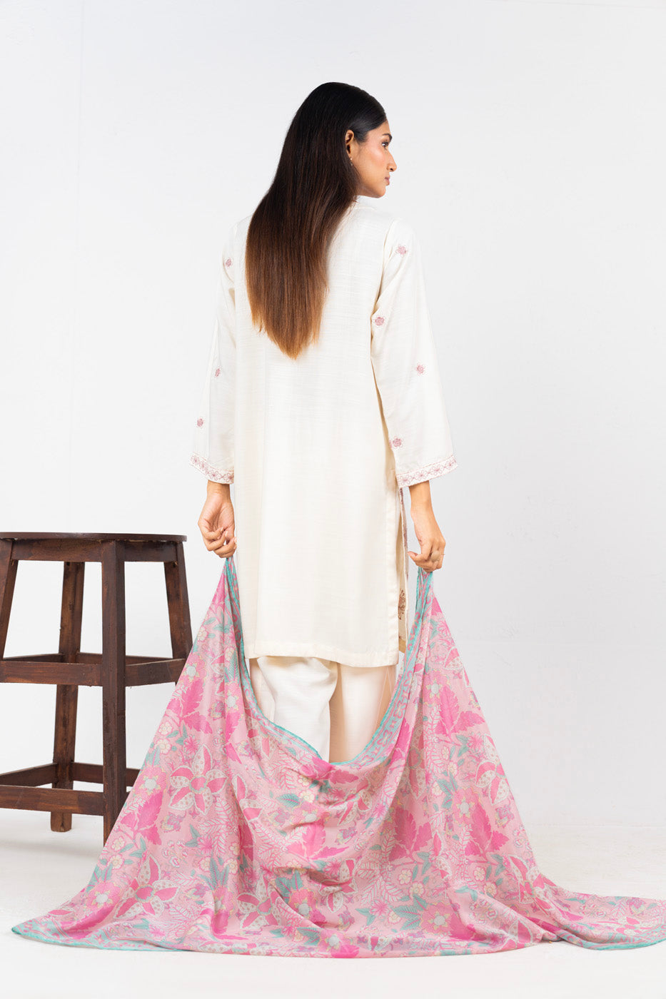 RTW | SHIRT, CULOTTE & DUPATTA