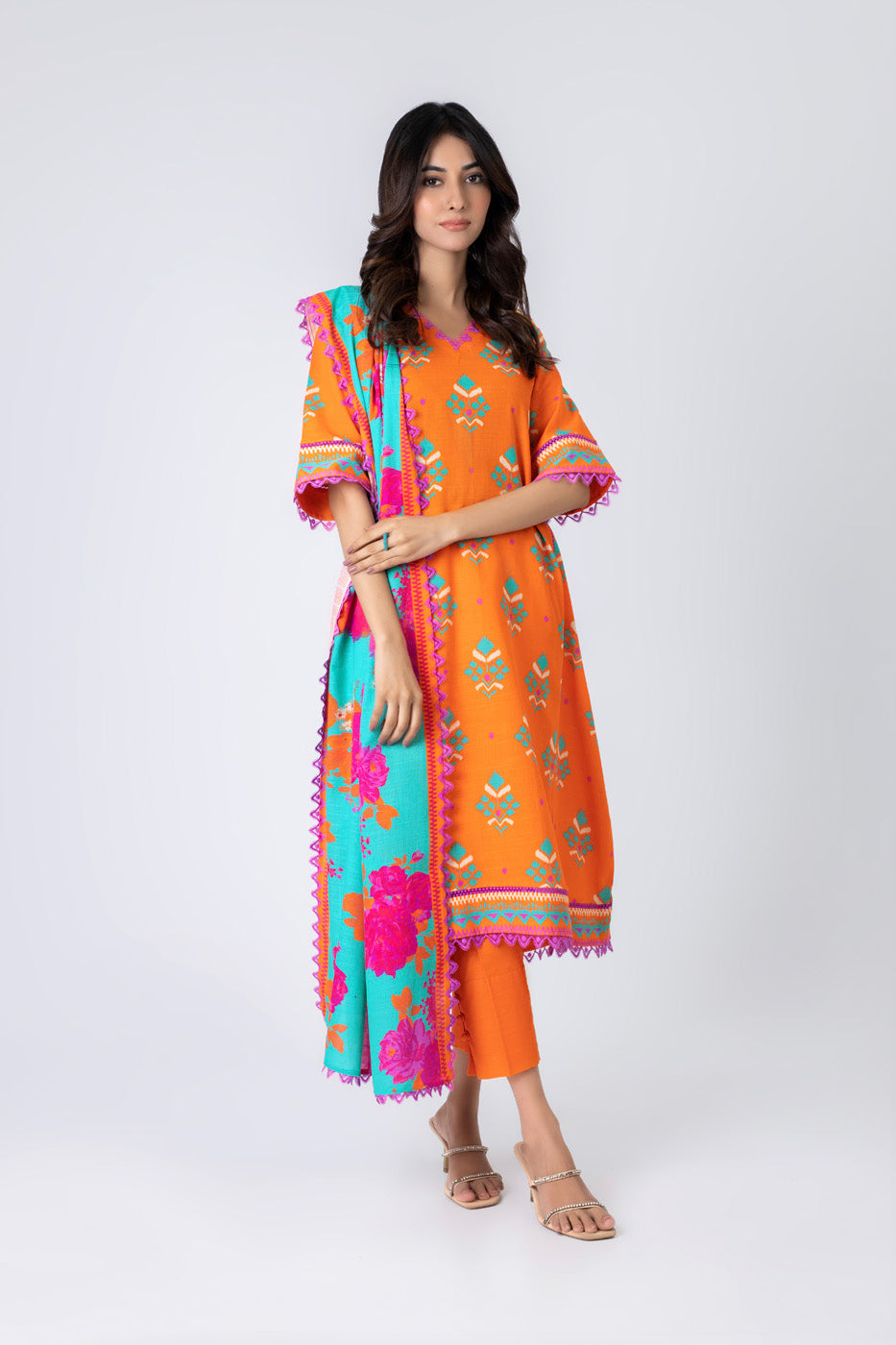 RTS | SHIRT, TROUSER & DUPATTA