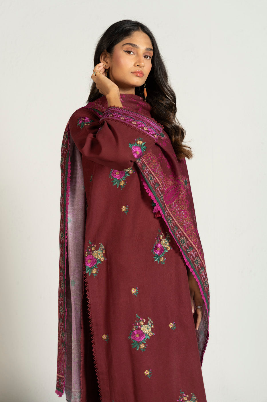 RTS | SHIRT, TROUSER & SHAWL