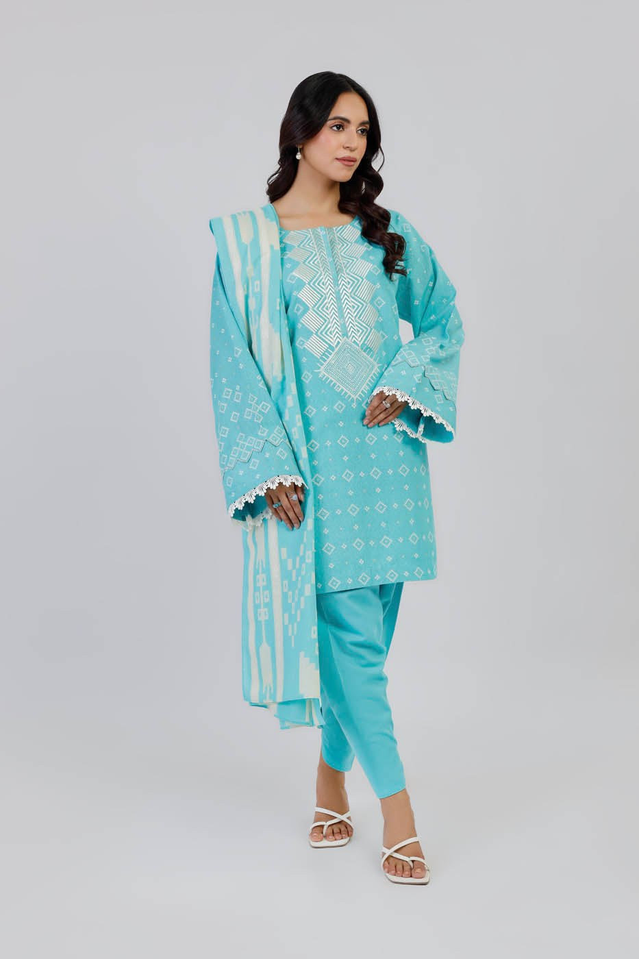 RTS | SHIRT, TROUSER & DUPATTA