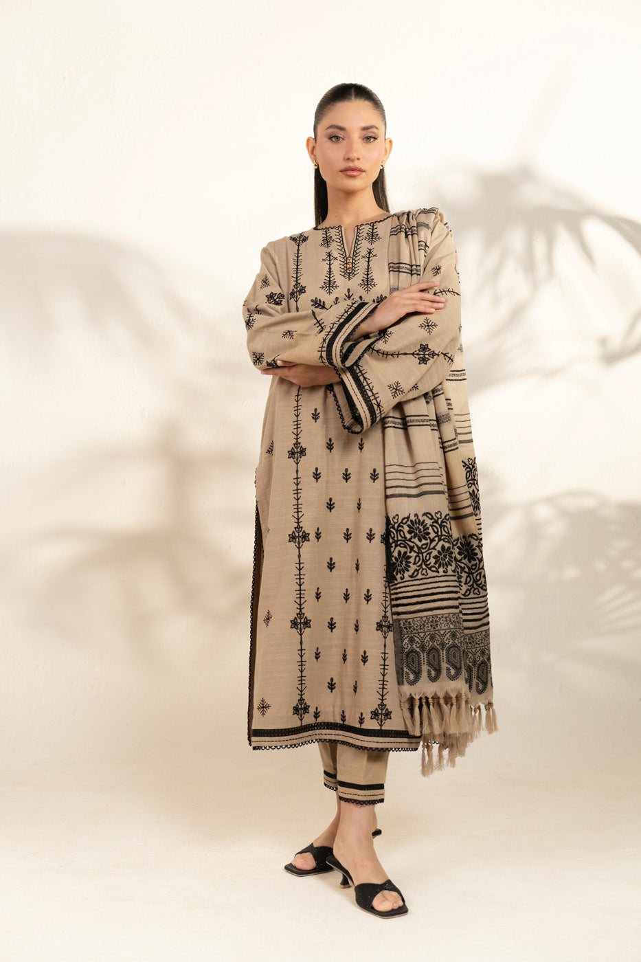 RTS | SHIRT, TROUSER & SHAWL