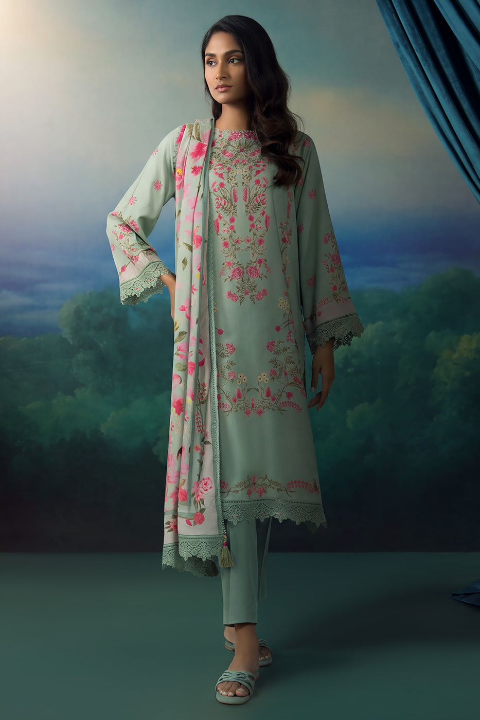 RTS | SHIRT, TROUSER & DUPATTA