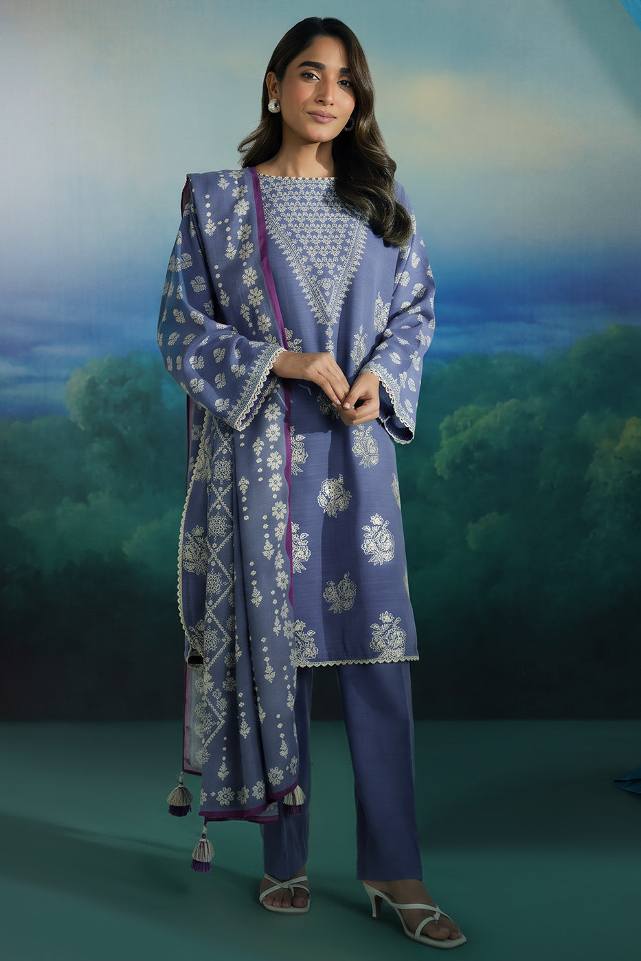 RTS | SHIRT, TROUSER & SHAWL