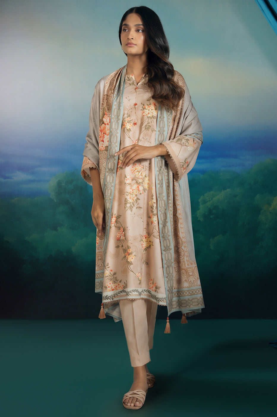 RTS | SHIRT, TROUSER & DUPATTA