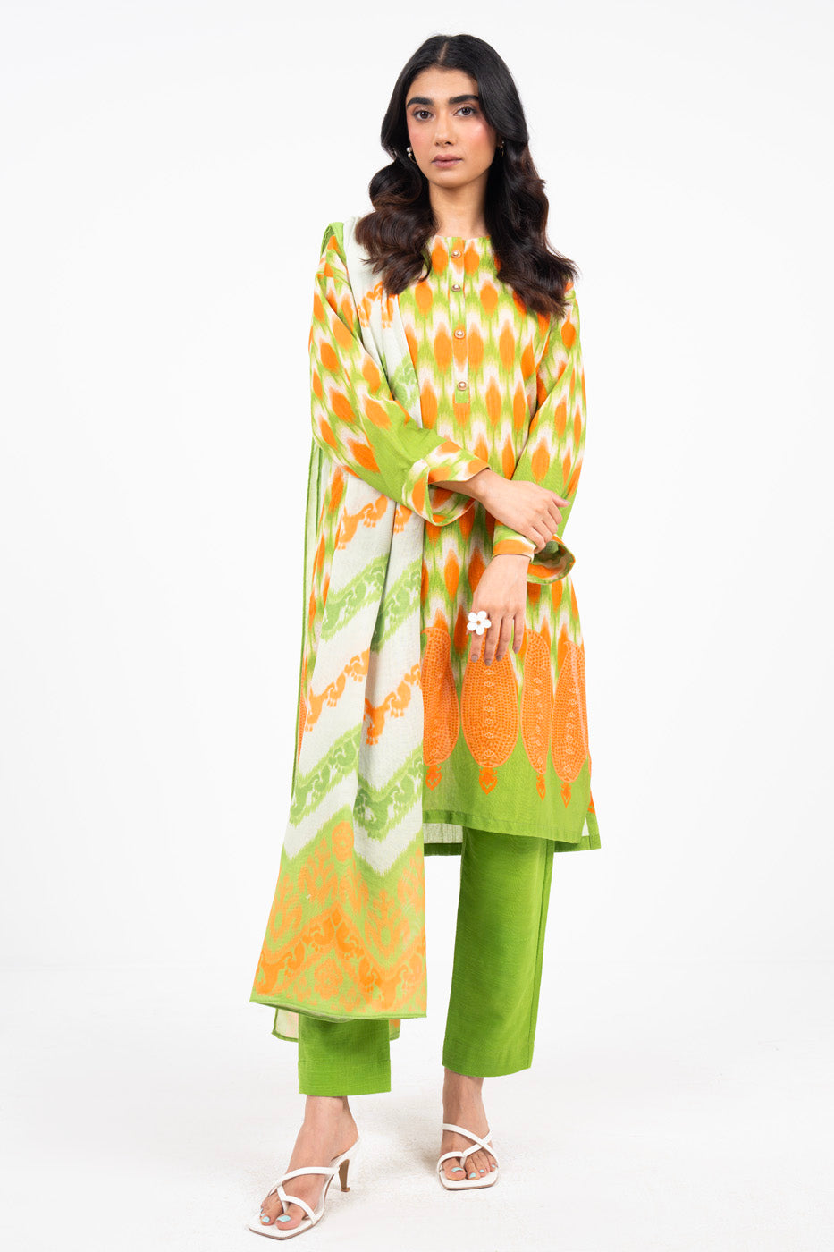 RTS | SHIRT, TROUSER & DUPATTA
