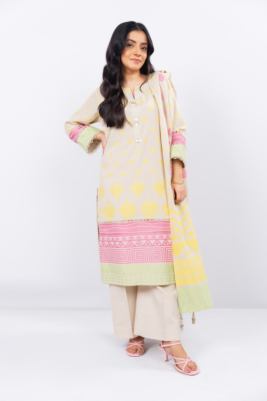 RTS | SHIRT, TROUSER & DUPATTA