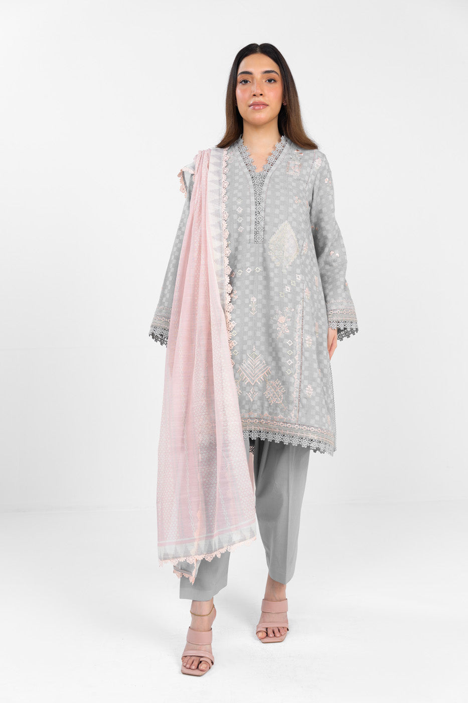 RTS | SHIRT, TROUSER & DUPATTA