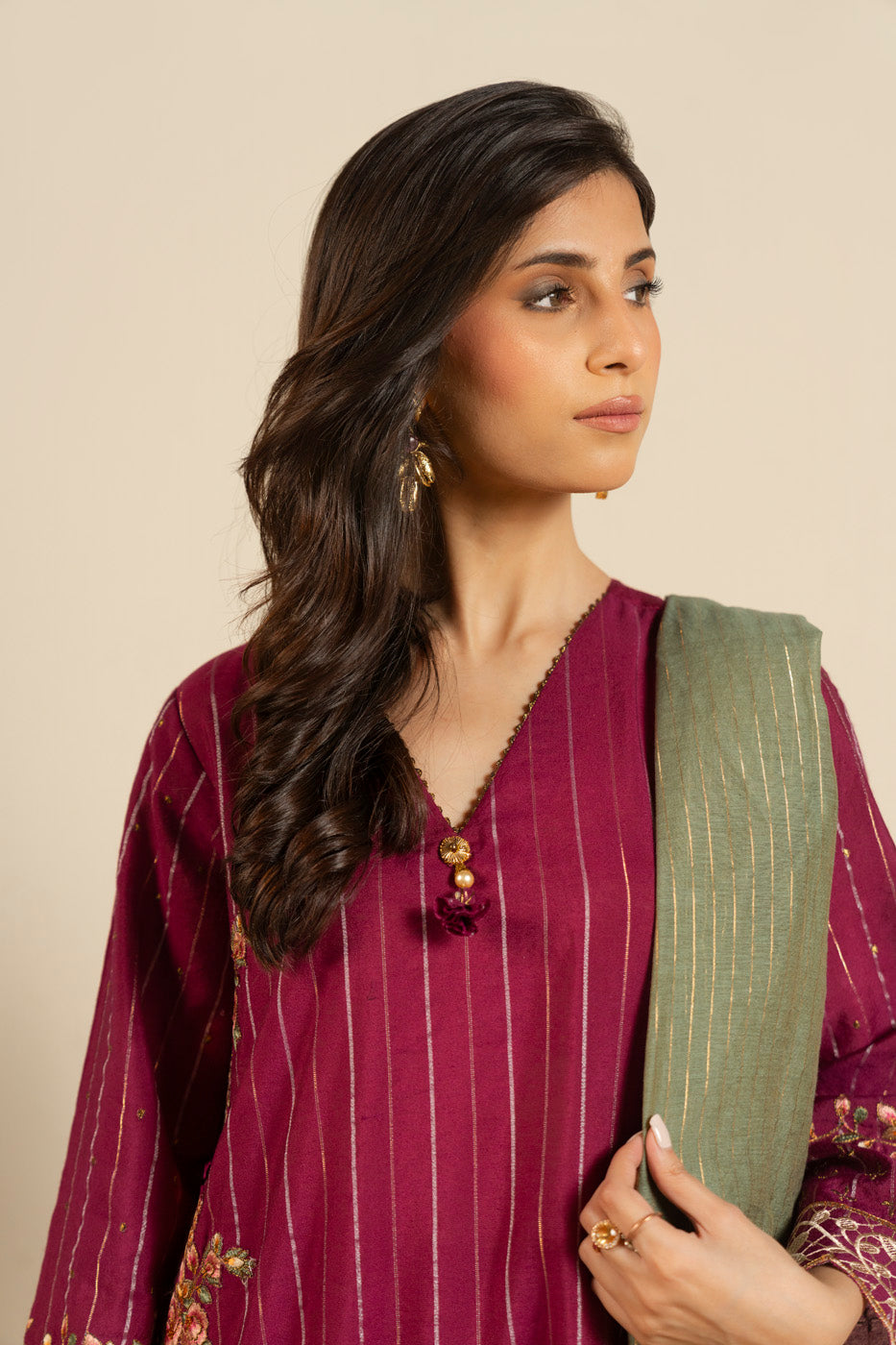 RTW | SHIRT, TROUSER & DUPATTA