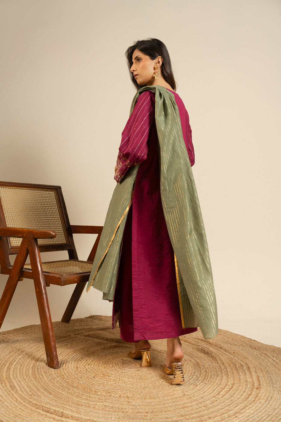 RTW | SHIRT, TROUSER & DUPATTA