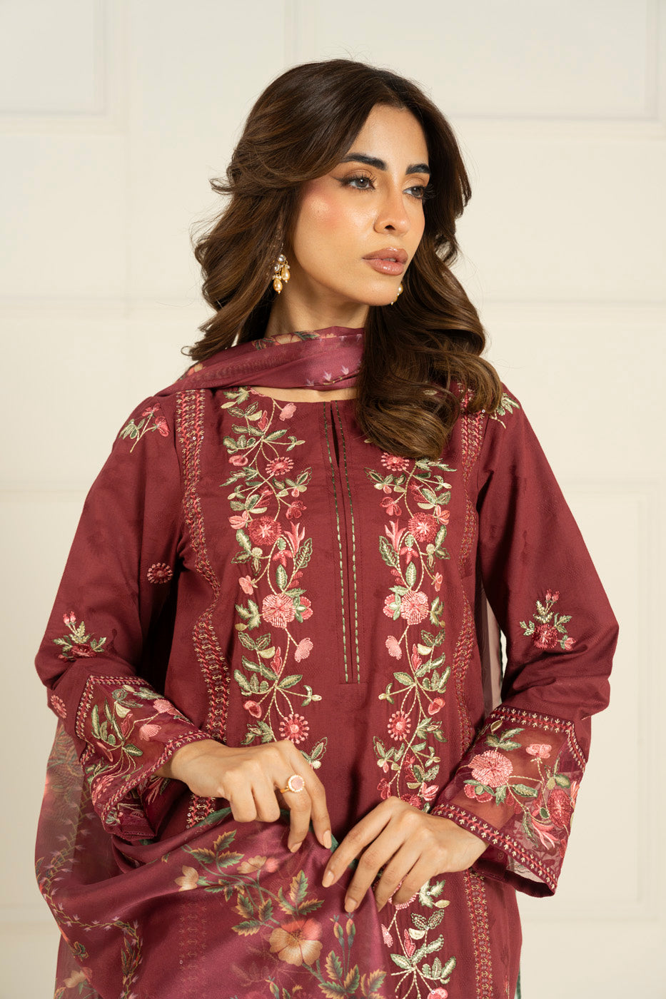 RTW | SHIRT, TROUSER & DUPATTA