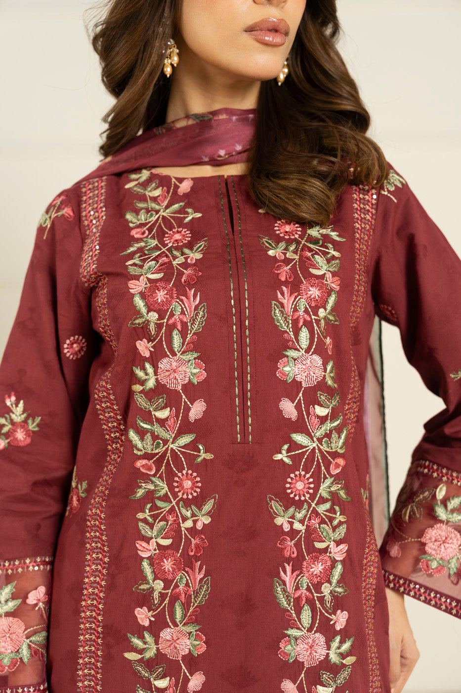 RTW | SHIRT, TROUSER & DUPATTA