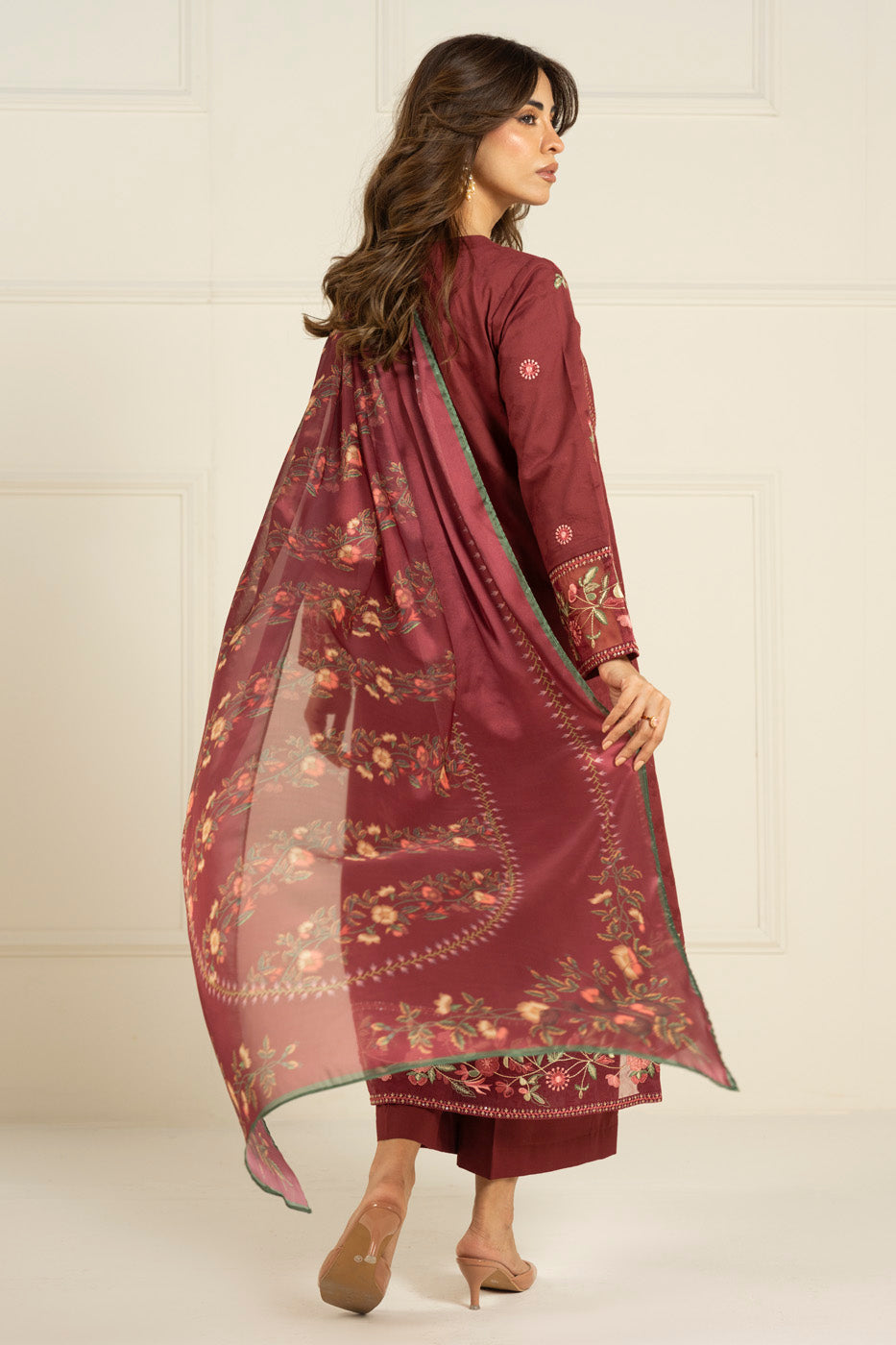 RTW | SHIRT, TROUSER & DUPATTA