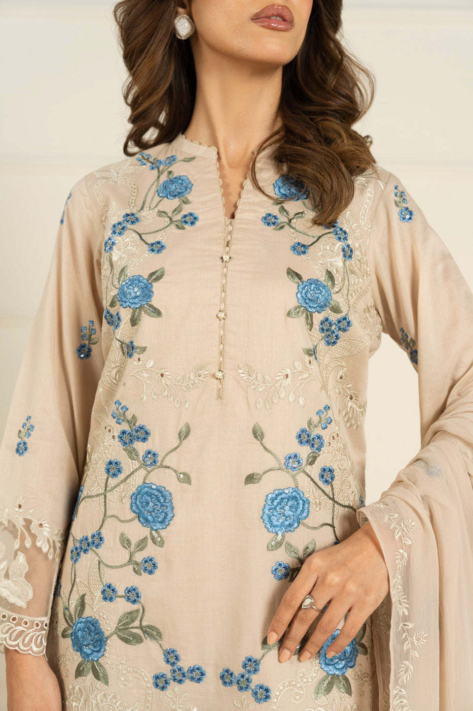 RTW | SHIRT, TROUSER & DUPATTA