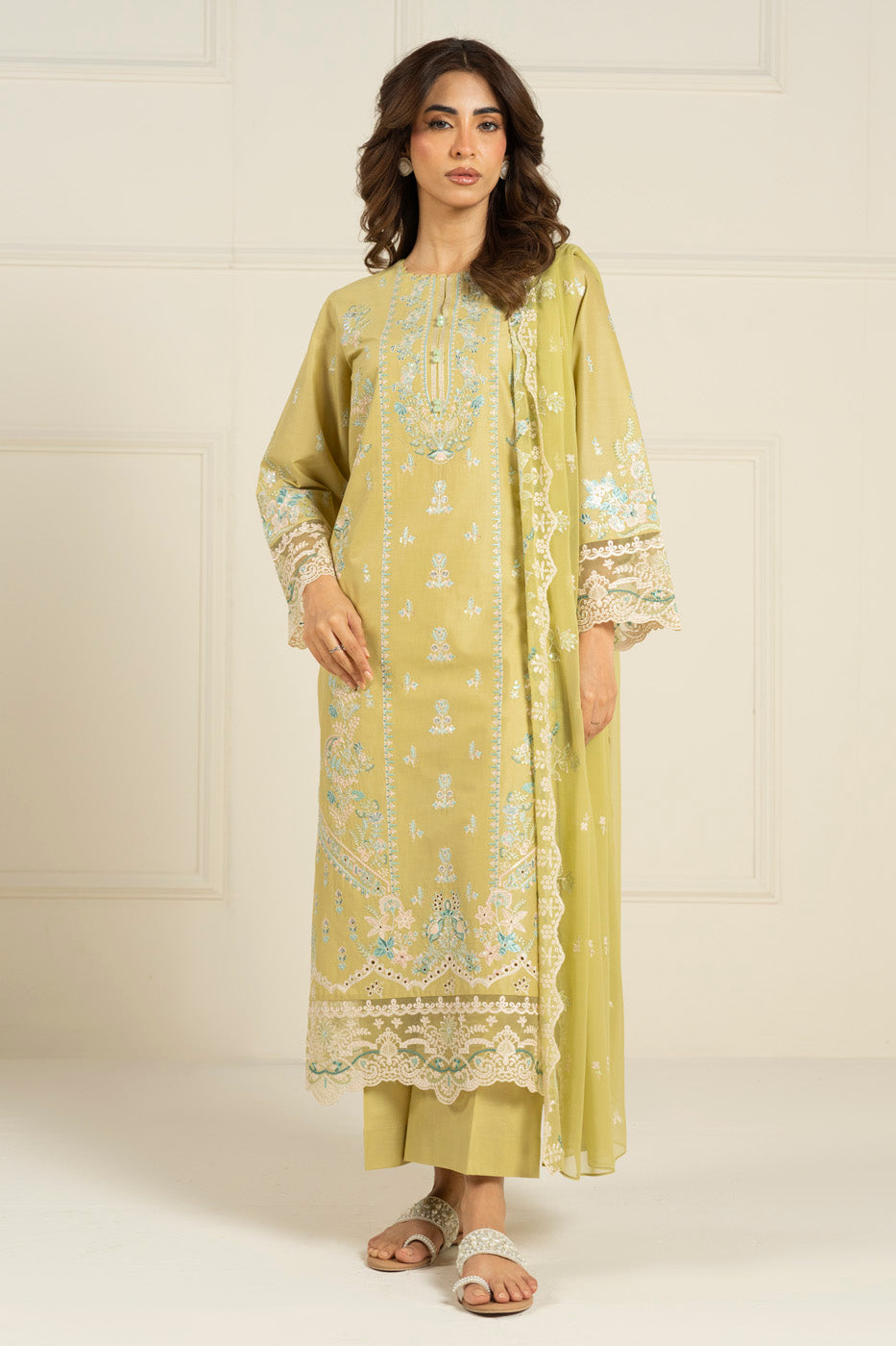 RTW | SHIRT, TROUSER & DUPATTA