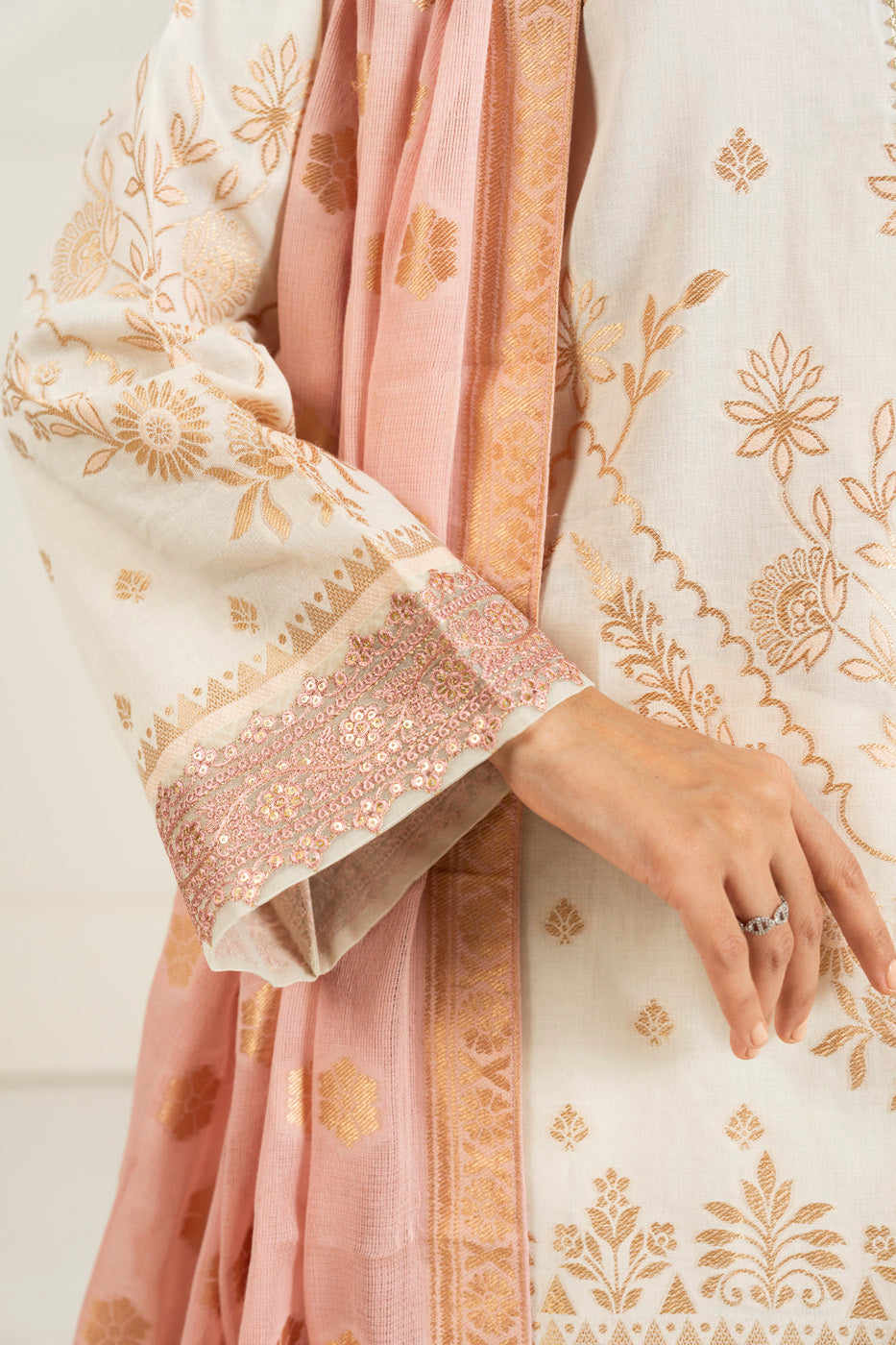 RTW | SHIRT, TROUSER & DUPATTA