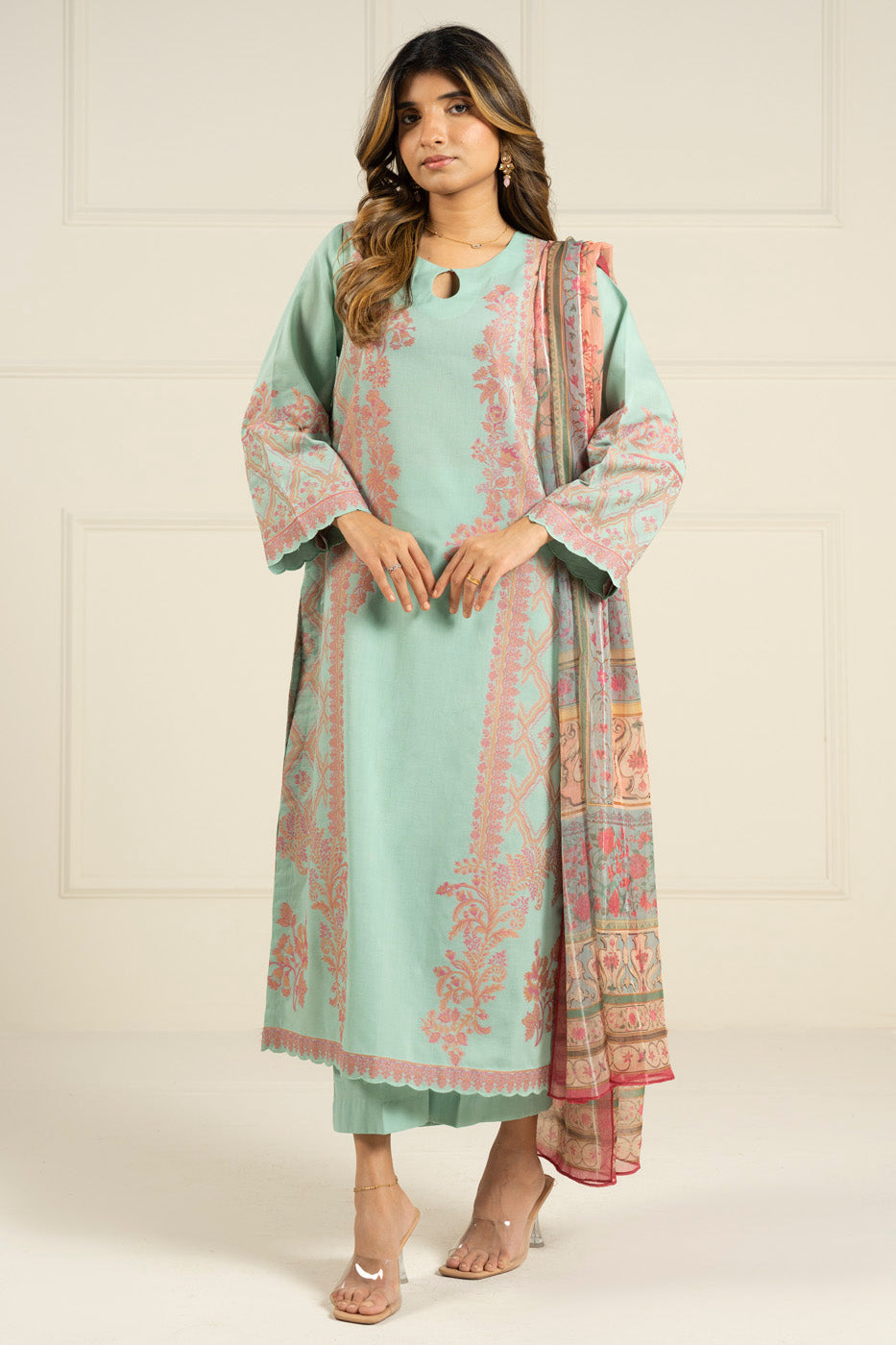 RTW | SHIRT, TROUSER & DUPATTA