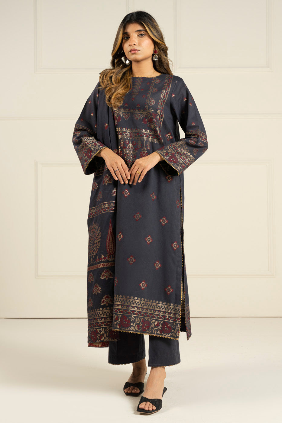 RTW | SHIRT, TROUSER & DUPATTA