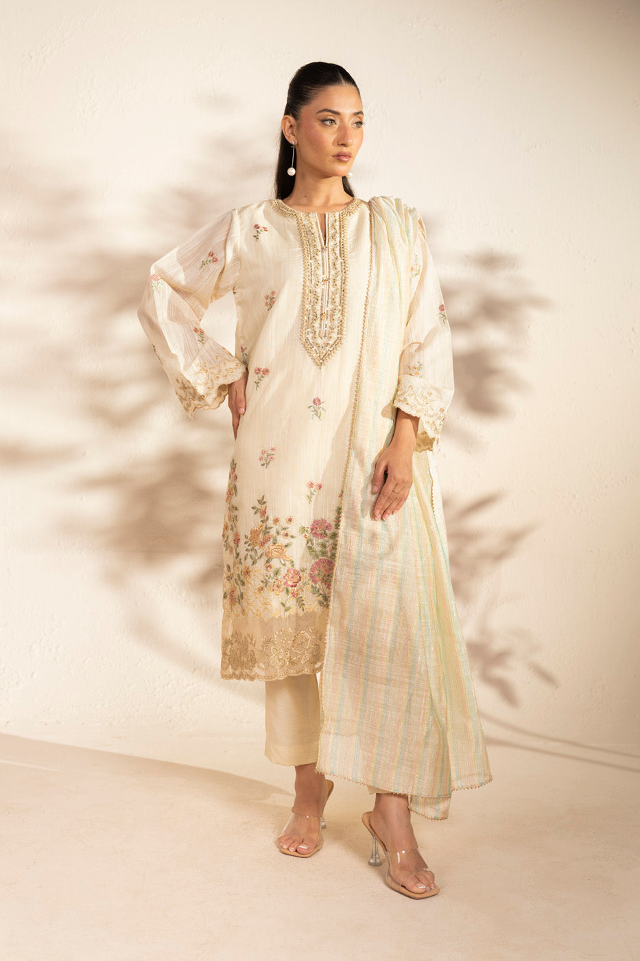 RTW | SHIRT & DUPATTA