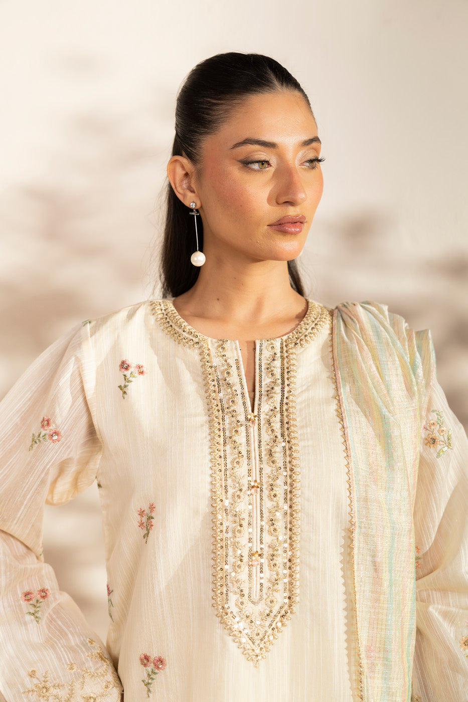 RTW | SHIRT & DUPATTA