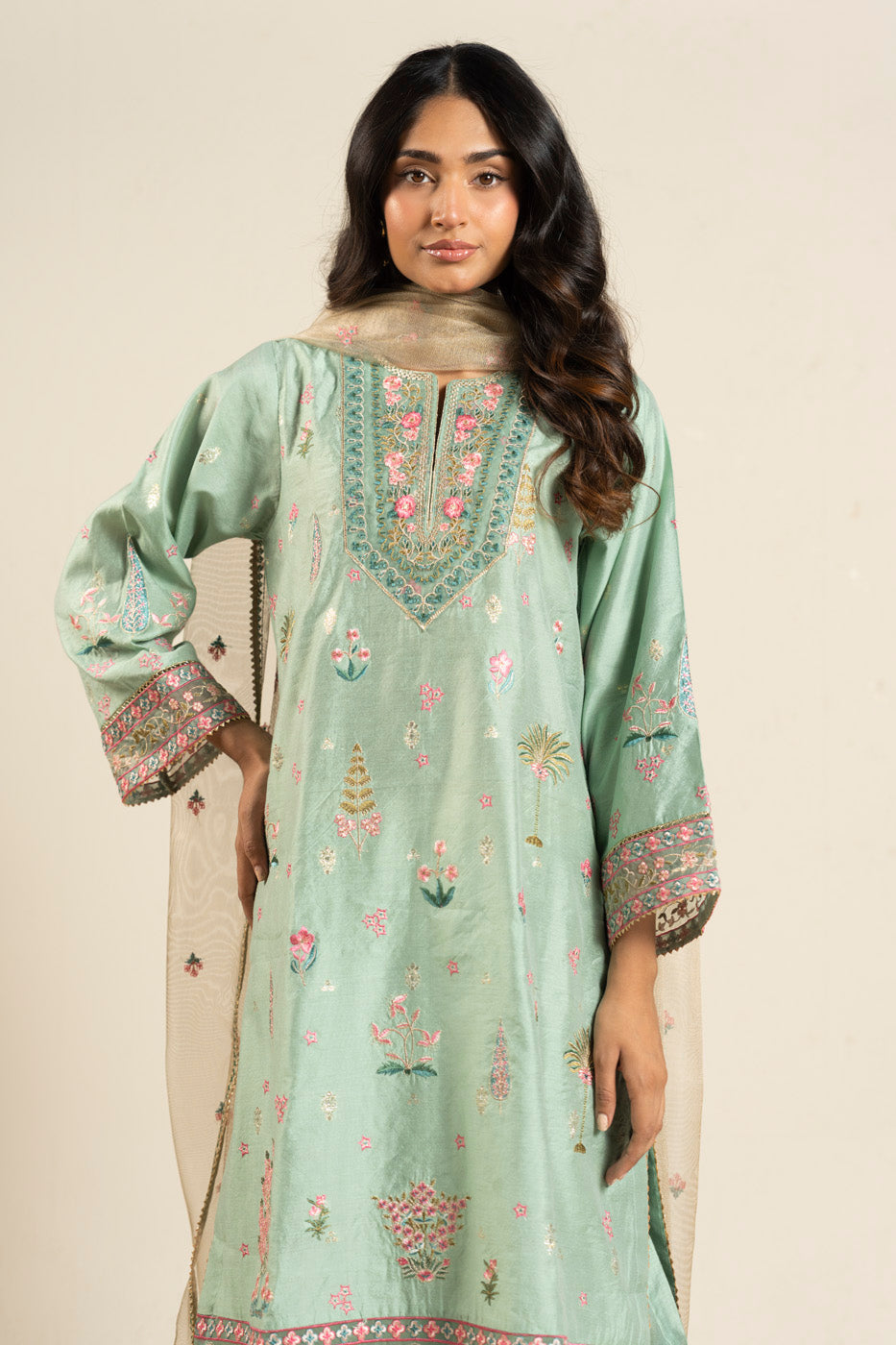 RTW | SHIRT, CULOTTE & DUPATTA