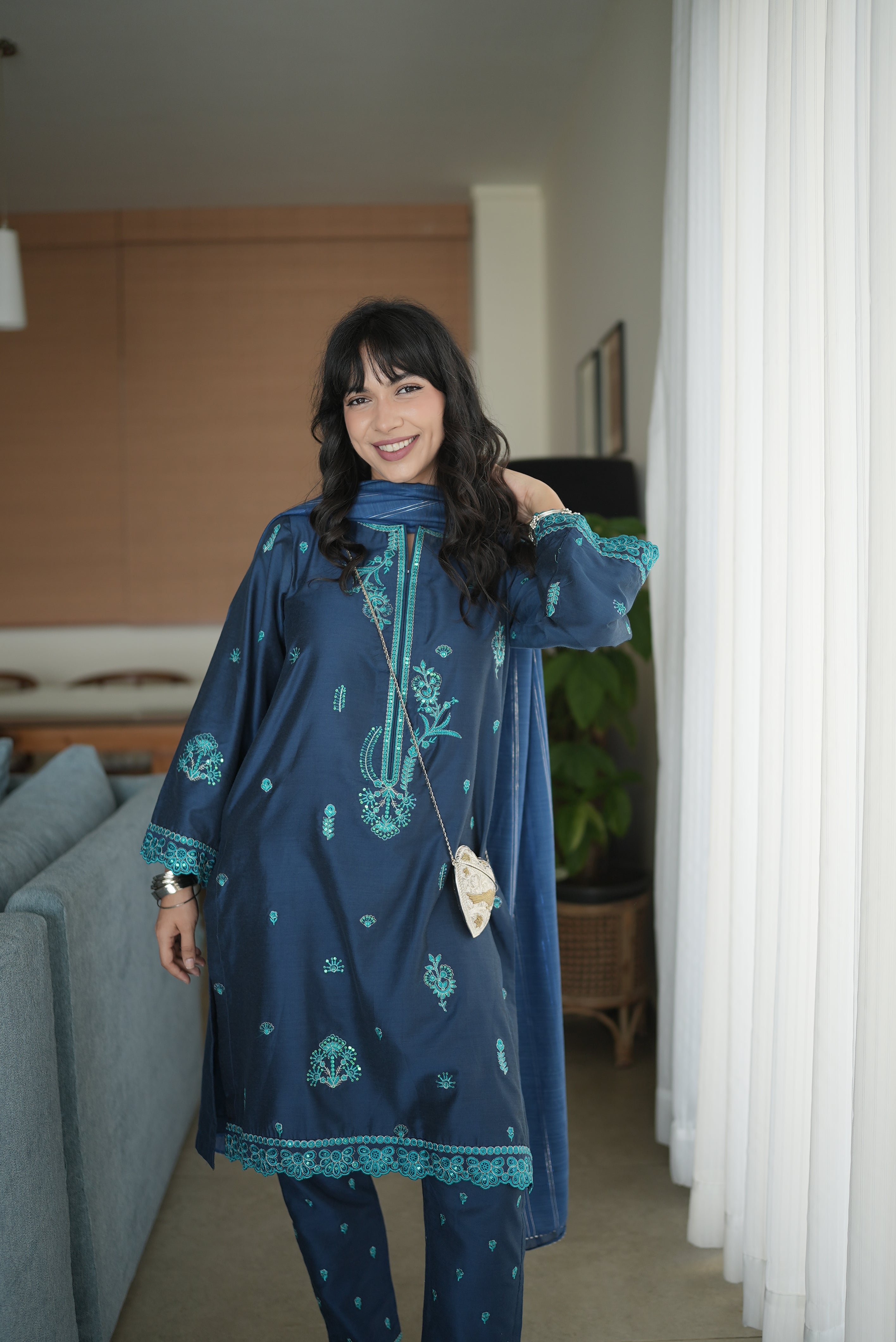 RTW | SHIRT, TROUSER & DUPATTA