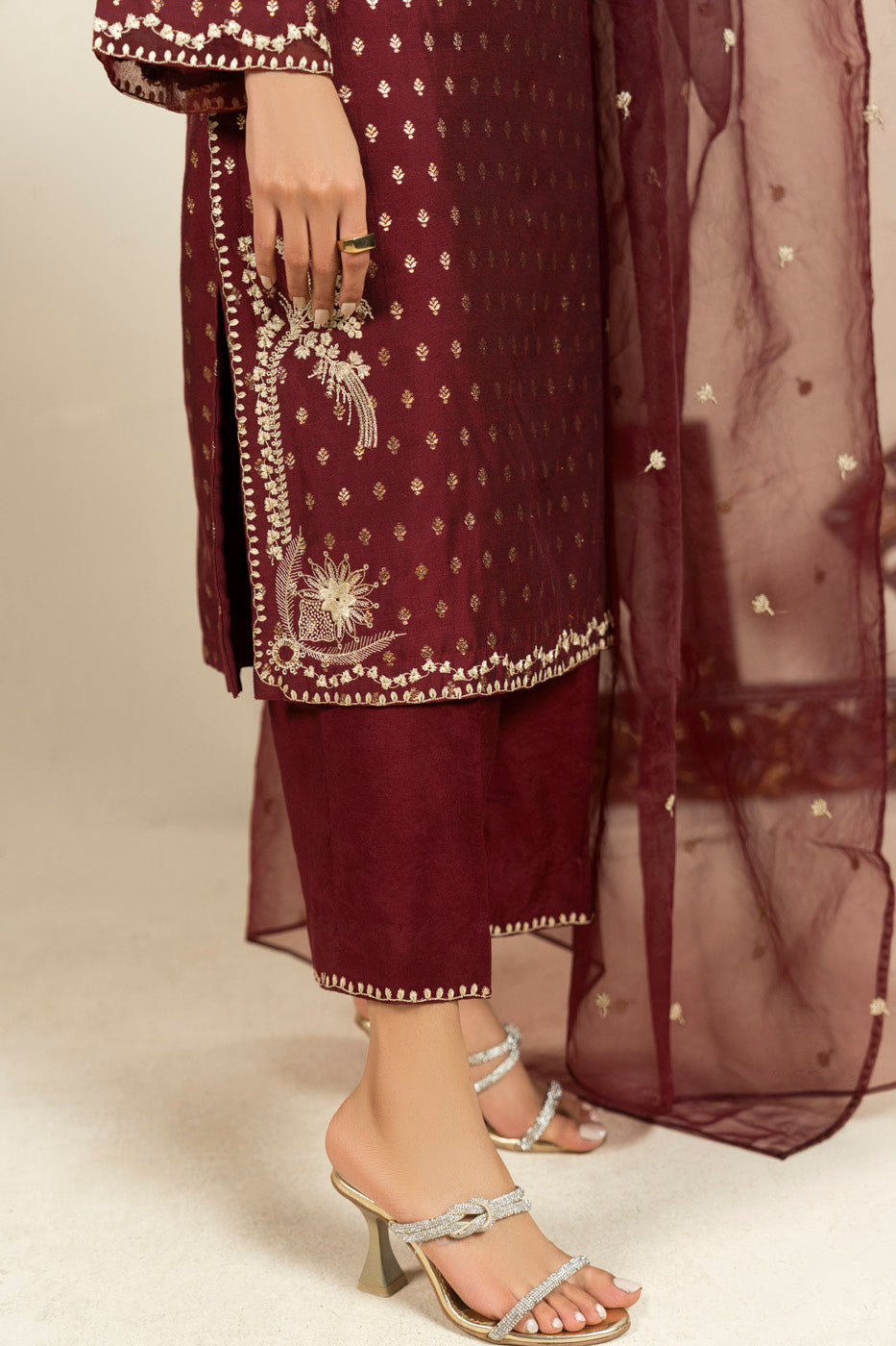 RTW | SHIRT, TROUSER & DUPATTA