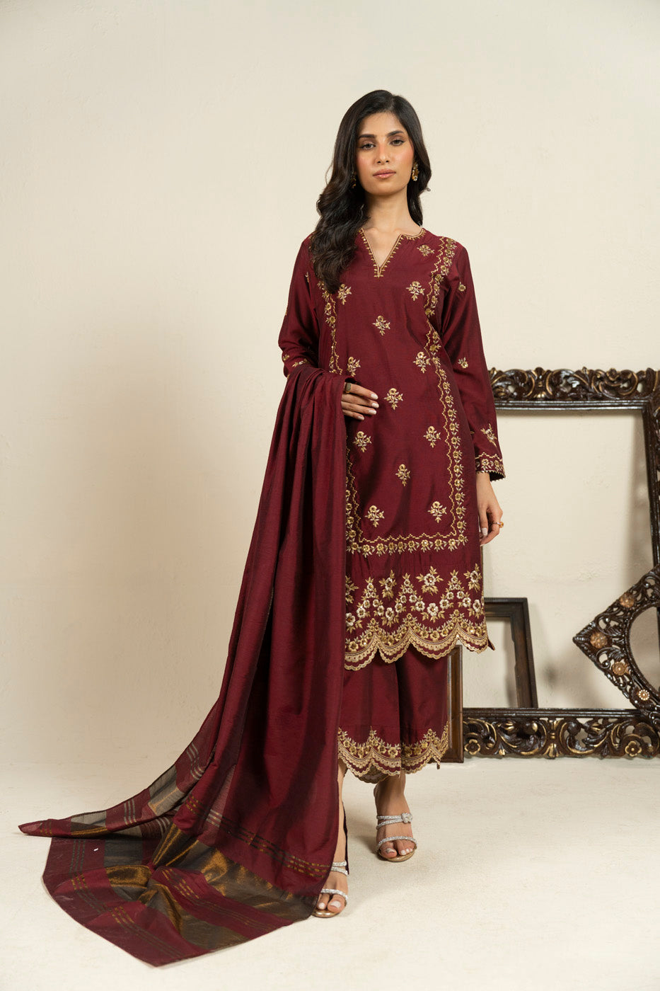 RTW | SHIRT, CULOTTE & DUPATTA