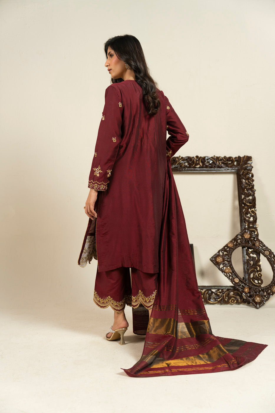 RTW | SHIRT, CULOTTE & DUPATTA