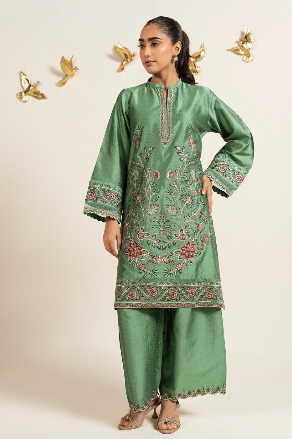 RTW | SHIRT, CULOTTE & DUPATTA