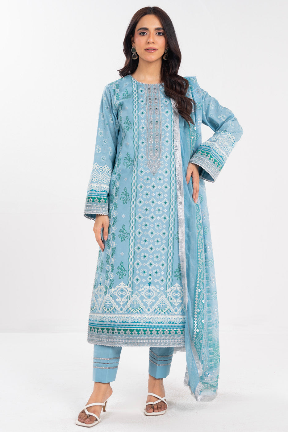 RTS | SHIRT, TROUSER & DUPATTA