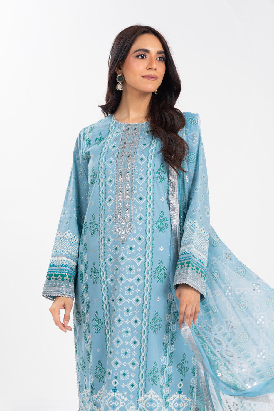 RTS | SHIRT, TROUSER & DUPATTA