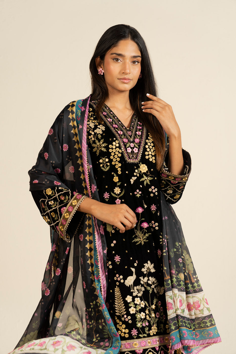 RTW | SHIRT, CULOTTE & DUPATTA