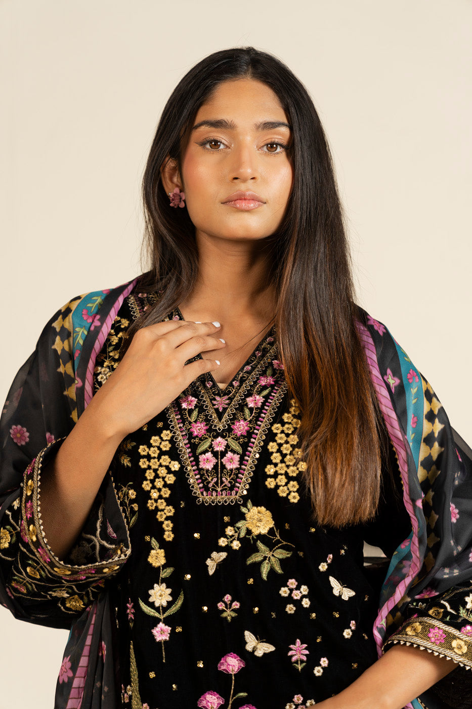 RTW | SHIRT, CULOTTE & DUPATTA