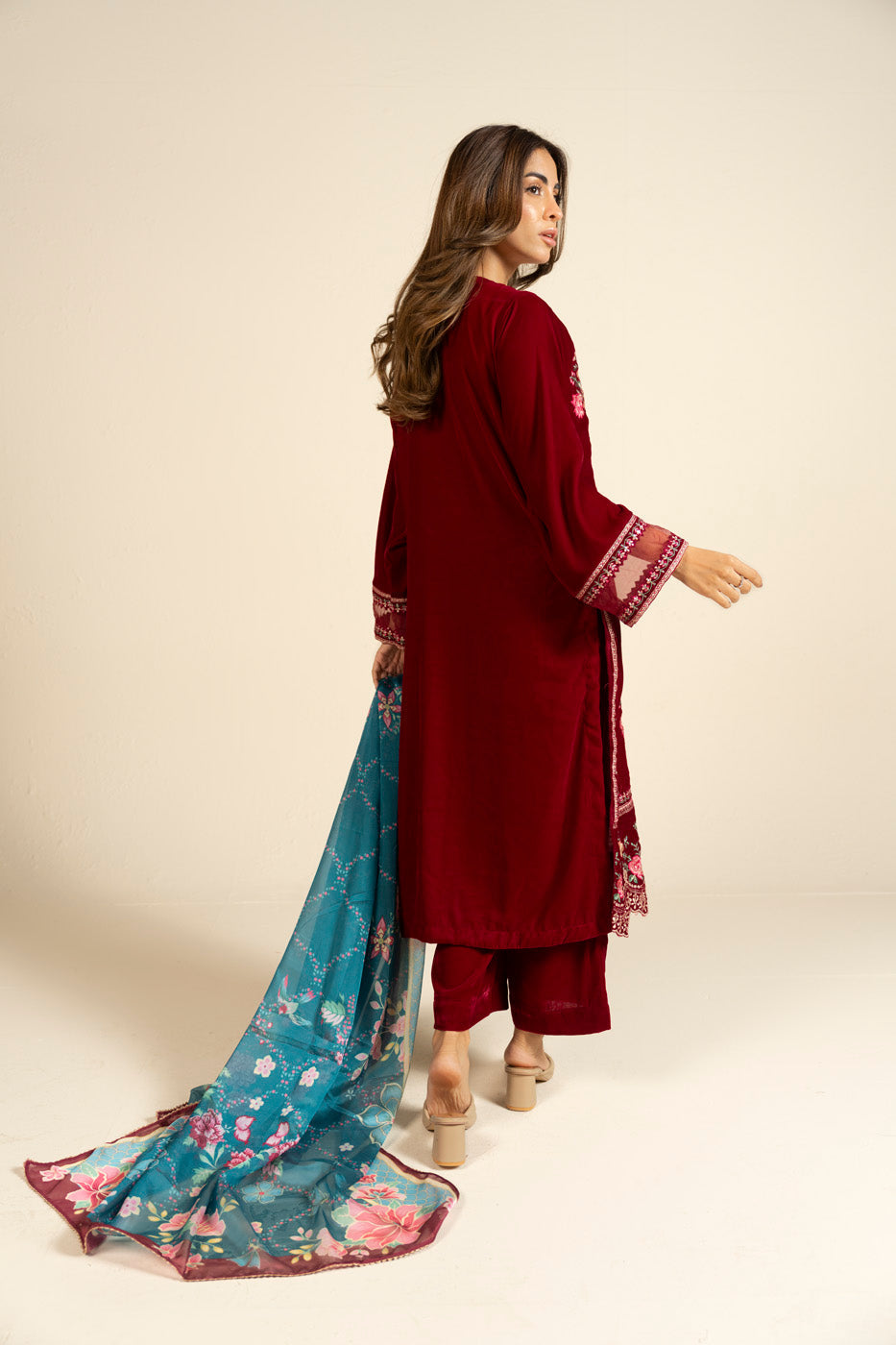 RTW | SHIRT, CULOTTE & DUPATTA