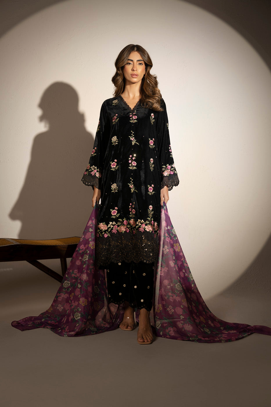 RTW | SHIRT, CULOTTE & DUPATTA