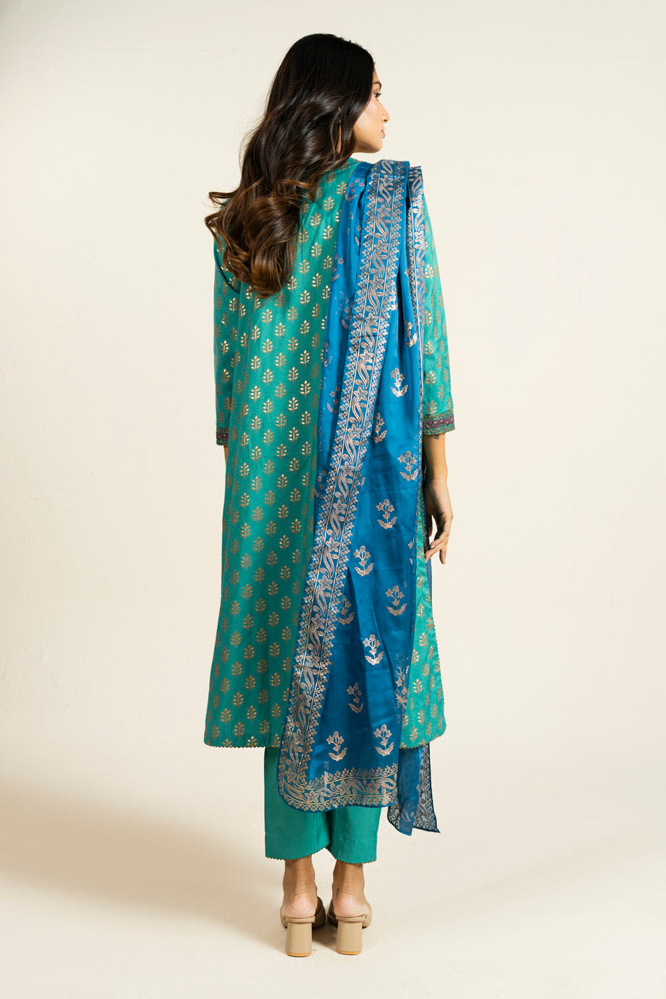 RTW | SHIRT, TROUSER & DUPATTA