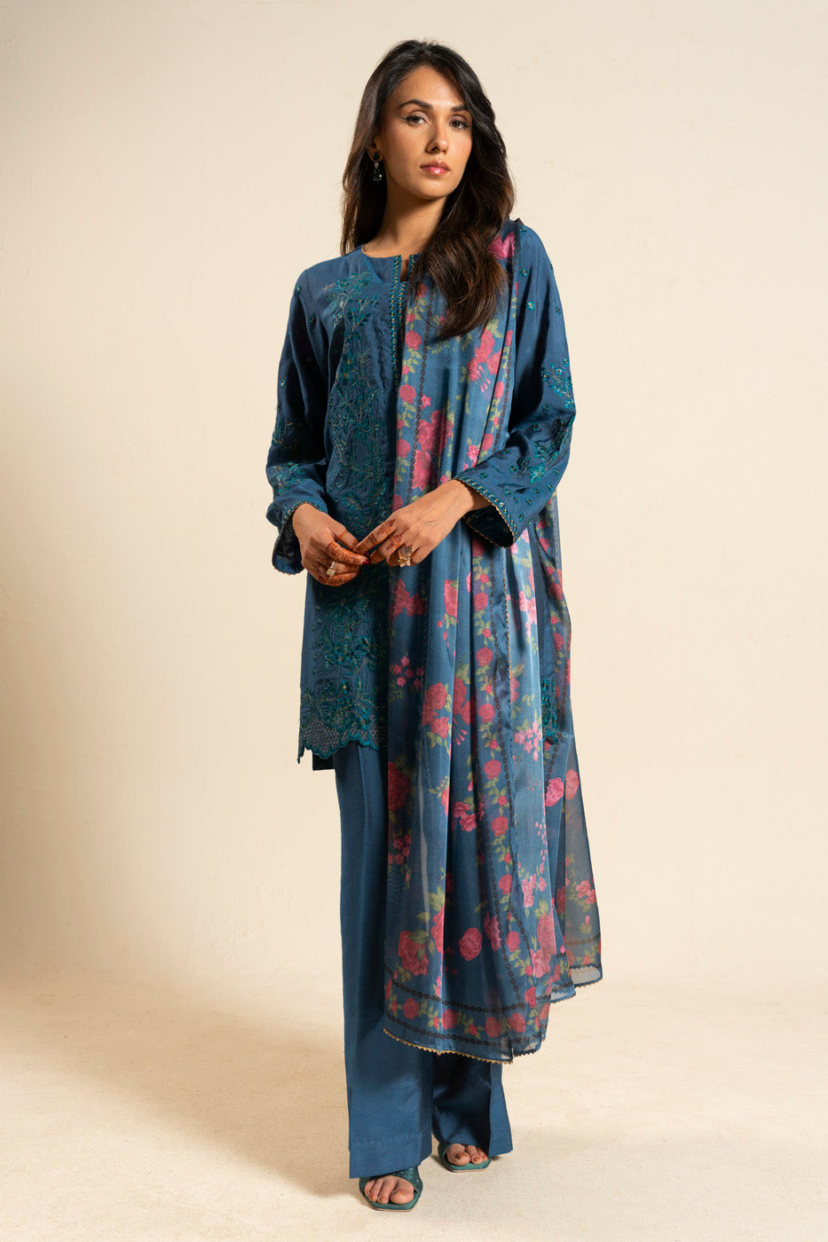 RTW | SHIRT, TROUSER & DUPATTA