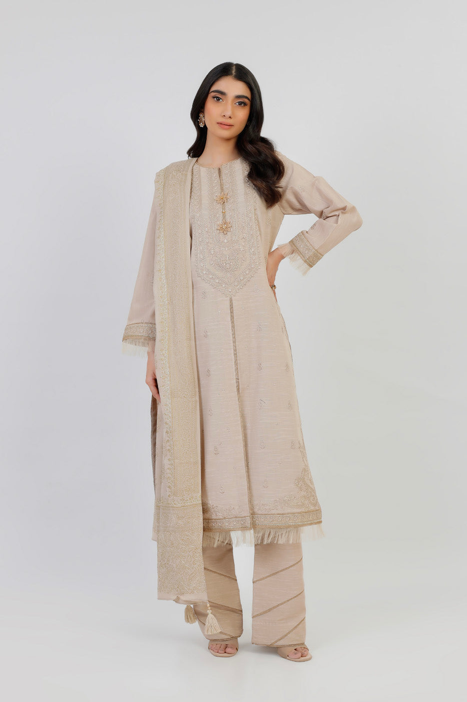 RTS | SHIRT, TROUSER & DUPATTA
